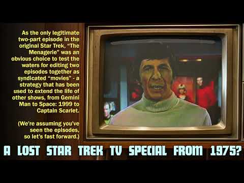 [RARE] Star Trek "The Menagerie" TV Special hosted by Leonard Nimoy [VHS]