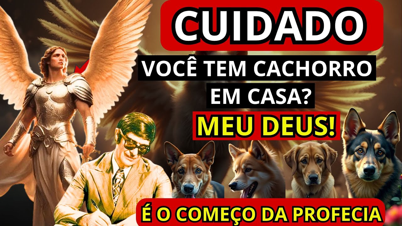CHOCANTE: O Que o Arcanjo Rafael Revela sobre a Espiritualidade dos CACHORROS em Casa!