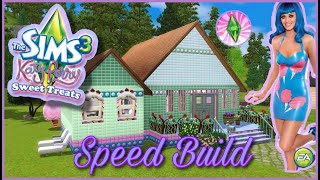 Katy Perry's Sweet Treats Speed Build// THE SIMS 3 🍨🤍