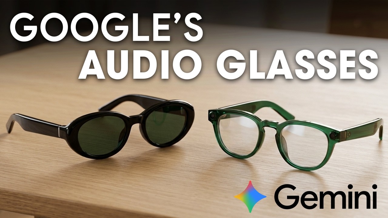 Google audio glasses running Android XR announced for fall 2026