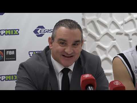 Sajtótájékoztató az Egis Körmend – Falco-Vulcano Energia KC Szombathely mérkőzés után