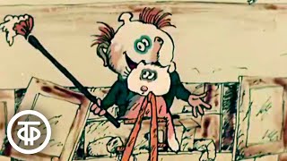 Как побелить потолок. Полезные советы профессора Чайникова (1986)