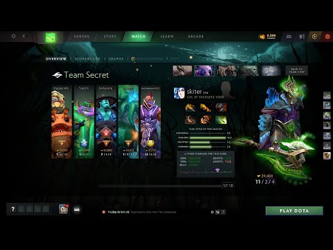 dota2core skiter faceless void - Secret vs mudgolem - EPIC league