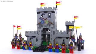 🔄 Classic LEGO King's Castle from 1984 review! set 6080 re upload 20150418