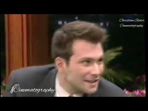 Christian Slater Interview Footage Video Recovered Video HD Hollywood Stars Cinematography