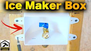 Ice Maker Outlet Box Installation for Beginners | Step-by-Step DIY!