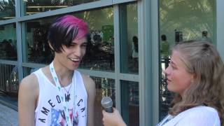 YouNow Sensation DiegoSaurs Interview at Vidcon 2015