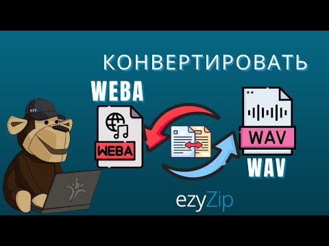 Как Конвертировать WEBA в WAV Онлайн Бесплатно