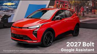Chevrolet — How to Get Started with Google Assistant in 2027 Chevy Bolt | Chevrolet
