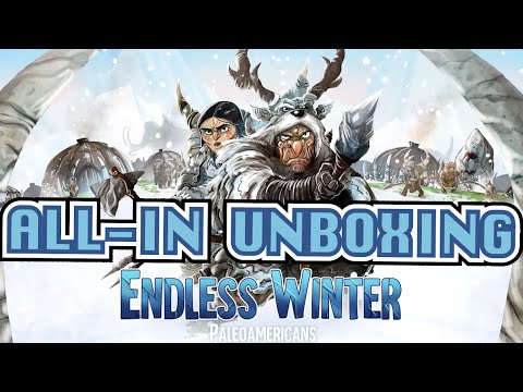 Endless Winter: Paleoamericans - Unboxing [All-In Pledge - KICKSTARTER]