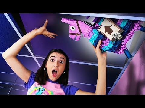 Find The Fortnite Llama Challenge! Video