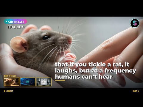Evil Laugh Lab Rats Rats Laugh in Ultrasound | Neuroscience Discovery | Sikho.ai