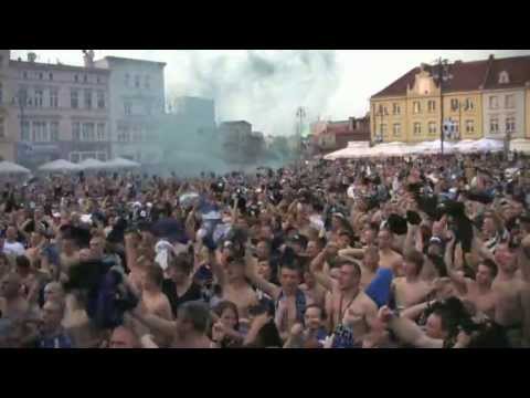 Zawisza Bydgoszcz świętuje awans do Ekstraklasy