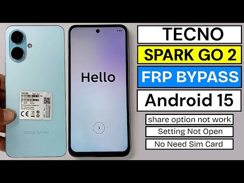 Tecno Spark Go 2 (KM4) GOOGLE/FRP BYPASS 2025 Android 15 | Remove Google Account Lock (Without PC)