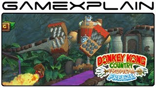 Amazing Rocket Barrel Level 5-2 In Donkey Kong Country: Tropical Freeze (Japanese Version)