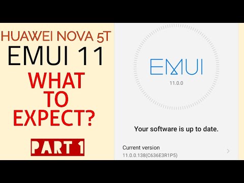 Huawei NOVA 5T System Update EMUI 11 | What to Expect?
