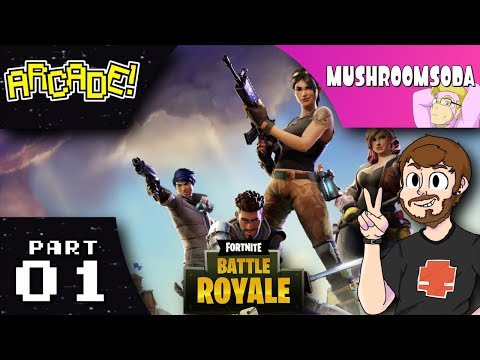 ARCADE! | Fortnite with MushroomSoda & Friends! (Part 1)