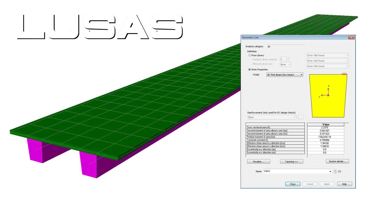 Simple post-tensioned bridge - Part 1 (deck modelling)