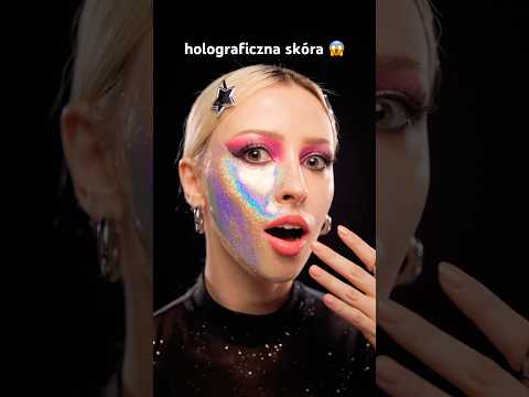 tego się nie spodziewałam 😱holograficzna skóra 🌈✨