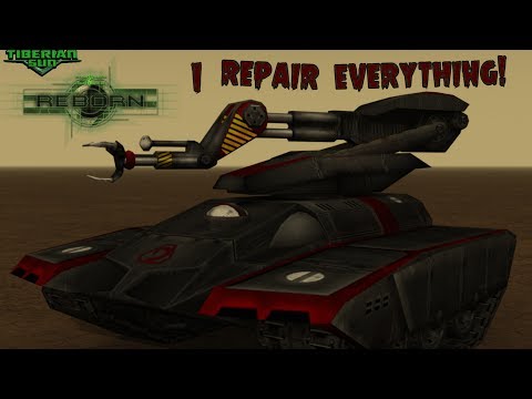 C&C Tiberian Sun Reborn: Nod (Base Defense) Gameplay