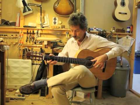 Jon Pitt plays Paul Beauchamp Flamenco Guitar