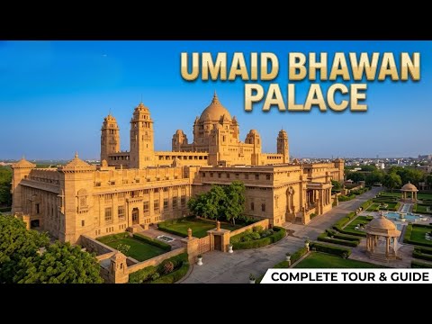 Umaid Bhawan Palace Jodhpur Complete Tour 🏰 | The King's Residence | History, Museum & Royal Legacy