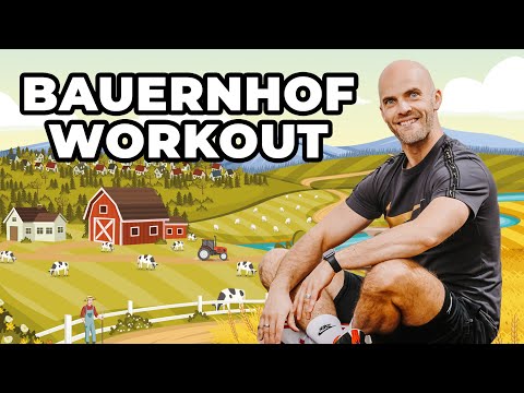 Traktor, Hühner & Co.: Das BAUERNHOF WORKOUT - Fitness & Spaß für Kinder - Fit für Abenteuer!