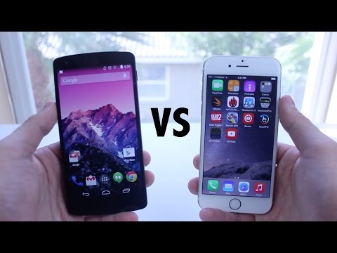 iPhone 6 vs Google Nexus 5 - Full Comparison