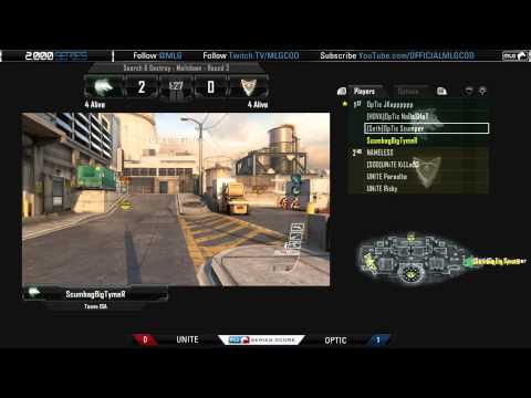 Optic vs Unite Semifinals - Game 2 Part 1 - MLG Play 2000 Series