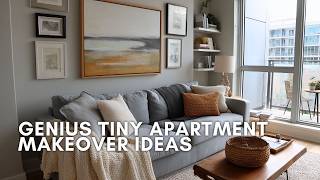 Genius Tiny Apartment Makeover Ideas for Small Space Living