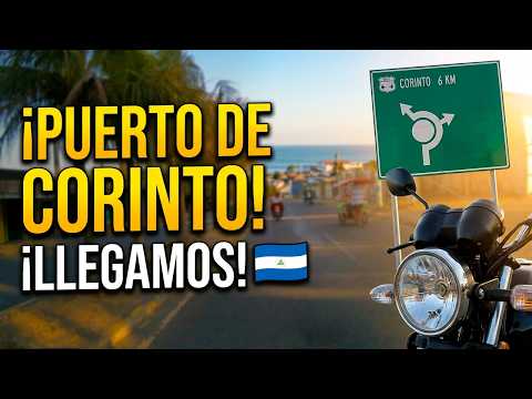 MOTOVLOG: RODADA al PUERTO de CORINTO, el corazón del comercio Nicaragüense 🇳🇮 #motoaventura