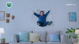 Download lagu [TVC] Iklan Vicks FORMULA 44 (Terlempar Tembus Hancurin Tembok) 4 Gejala Lega Sirup Obat Batuk 2021 mp3