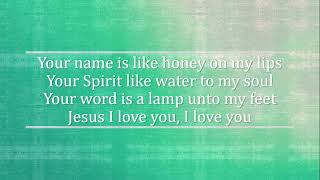 Sonicflood - Holy and Anointed One (Lyric Video)