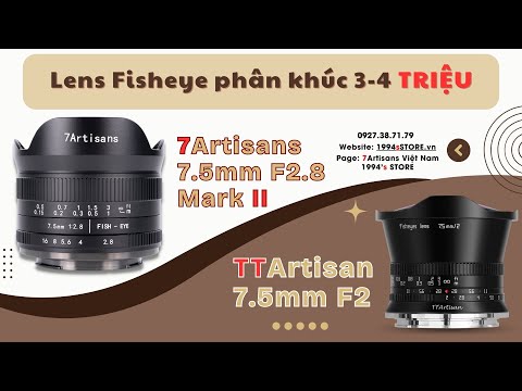 TTArtisan 7.5mm F2 Fisheye