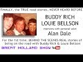 BUDDY RICH / LOUIE BELLSON TRUE ROAD STORIES by protégé & personal valet Alan Dale Brent Holland