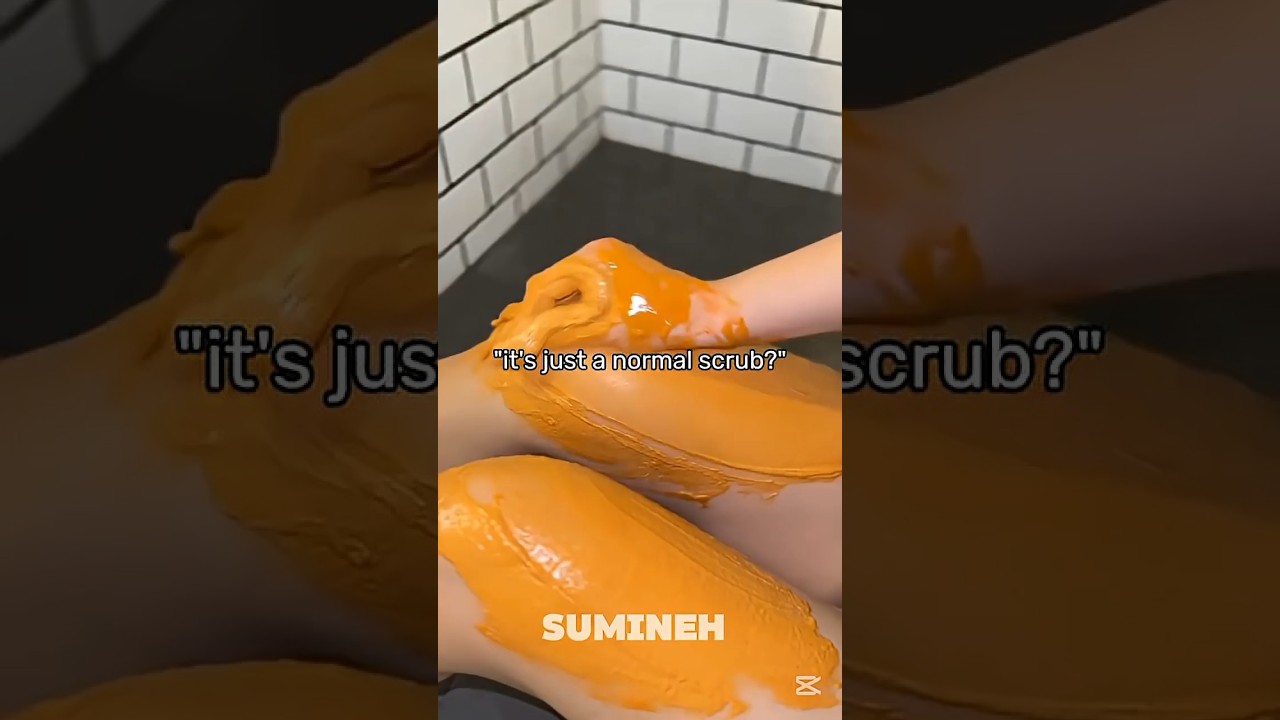 mango body scrub🫧🥭 #bodycare #aesthetic #skincare #foryou #shortfeed #trending #popular #easy #body