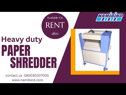 industrial  paper  shredder