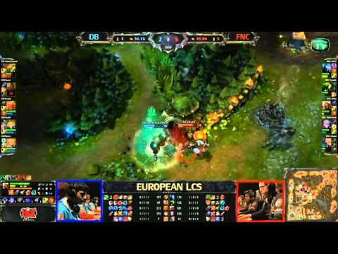 (HD344) LCS Semaine 6 - Fnatic vs DB - League Of Legends Replay [FR]