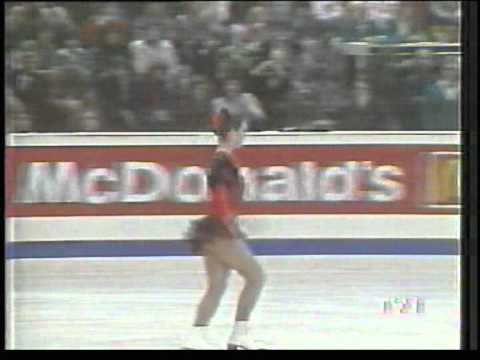 Katarina Witt performing Karmen Budapest 1988