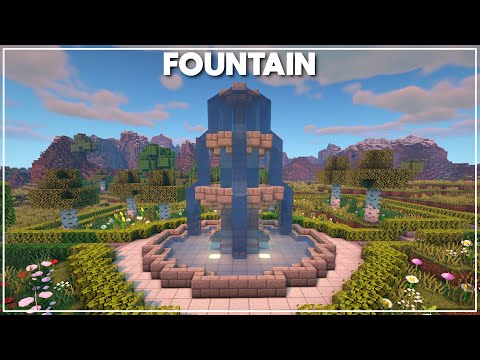 Minecraft: How to Build a Fountain [Tutorial] 2020
