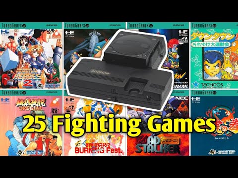 All Fighting Games for TurboGrafx CD / PC Engine CD