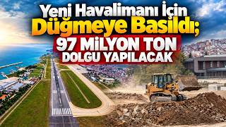 Trabzon’da Deniz Üzerine Dev Havalimanı: Sondaj ve Dolgu Mesaisi Başladı