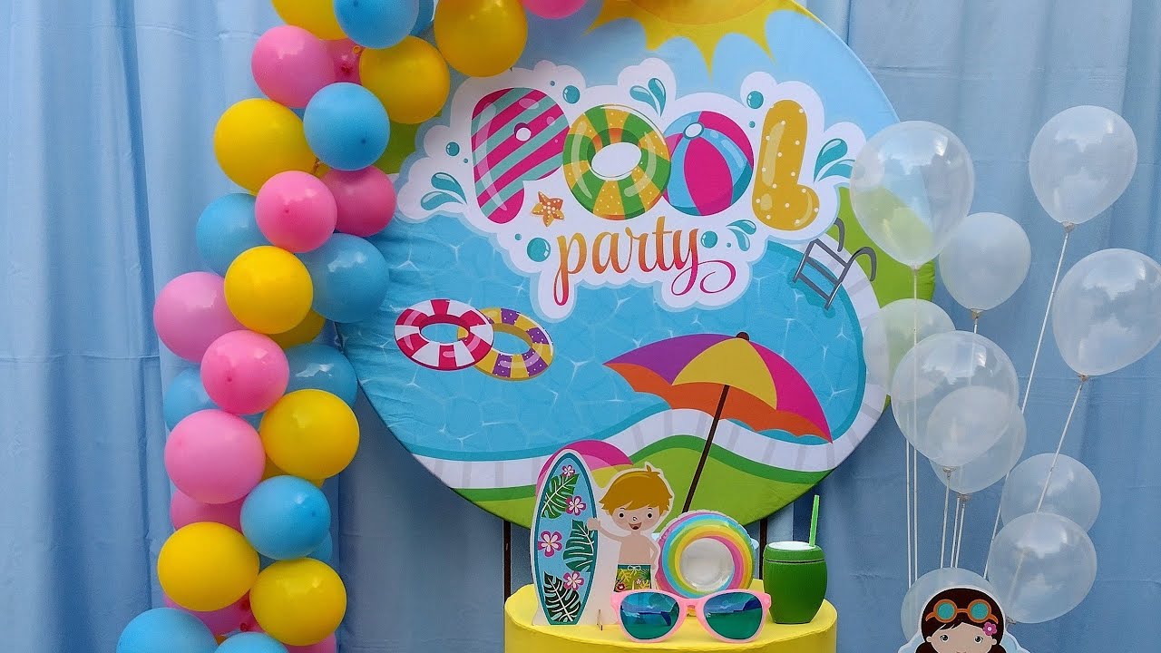 Decoração Pool Party / Festa na Piscina