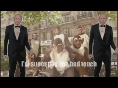 Putin Vs Bloodhoudgang - I'M A SUPERGAY, THE BAD TOUCH - Paolo Monti mashup 2014