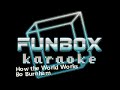 Bo Burnham How The World Works Funbox Karaoke 2021