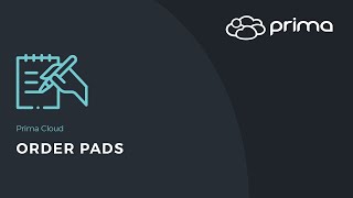 Order Pads Webinar