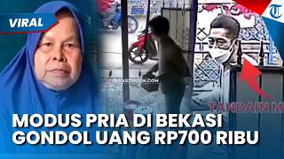 Modus Pria di Bekasi Gondol Uang Rp700 Nenek Penjual Nasi Uduk, Pura-pura Pesan Makanan 4 Bungkus