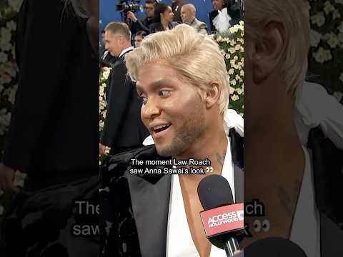 The Moment Stylist Law Roach Saw Anna Sawai's Met Gala Look