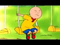 Caillou Stuck In Swing Caillou Cartoon