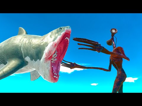 FPS AVATAR RESCUE MISSION MEGALODON DEATH TRAP - Animal Revolt Batlle Simulator 2023